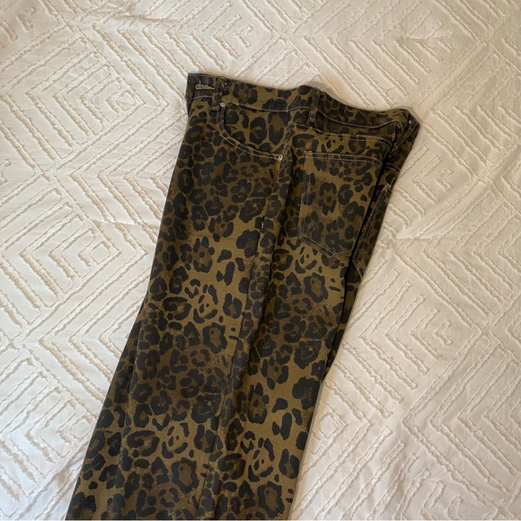 Leopard print jeans - Picture 4 of 7